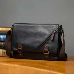 Men's PU Leather Satchel Bag